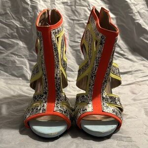 Stylish Women's Multi-Color Heels